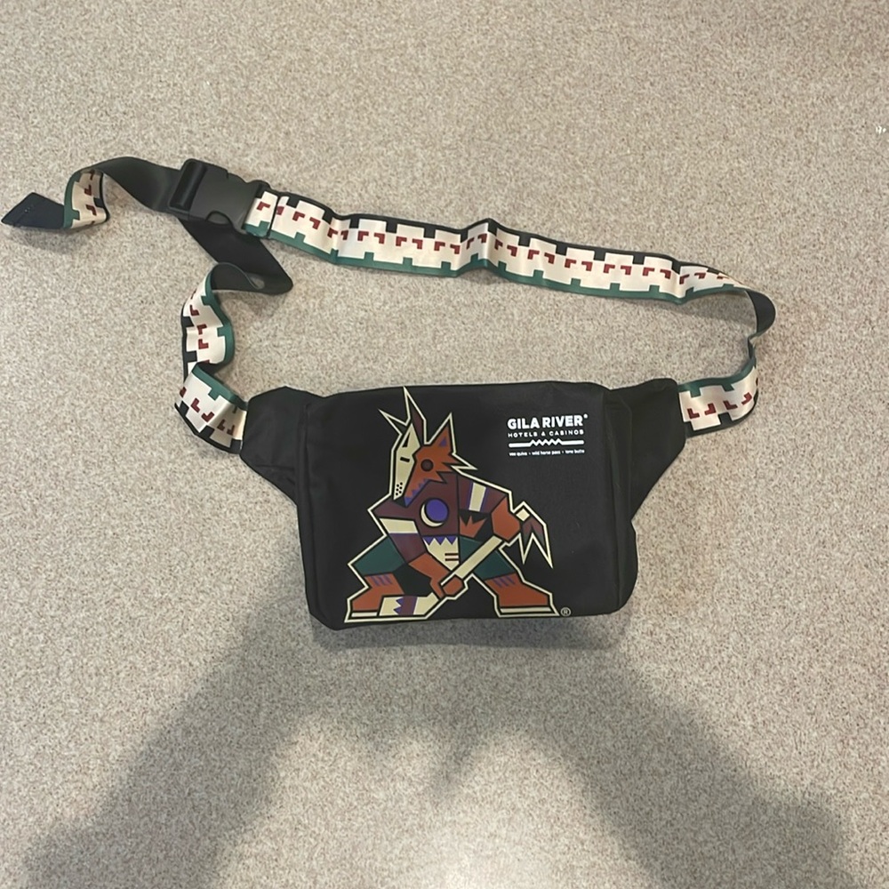 Coyotes crossbody or fanny pack.